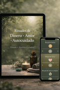 Ebook + Audios de Rituales Dinero · Amor · Autocuidado